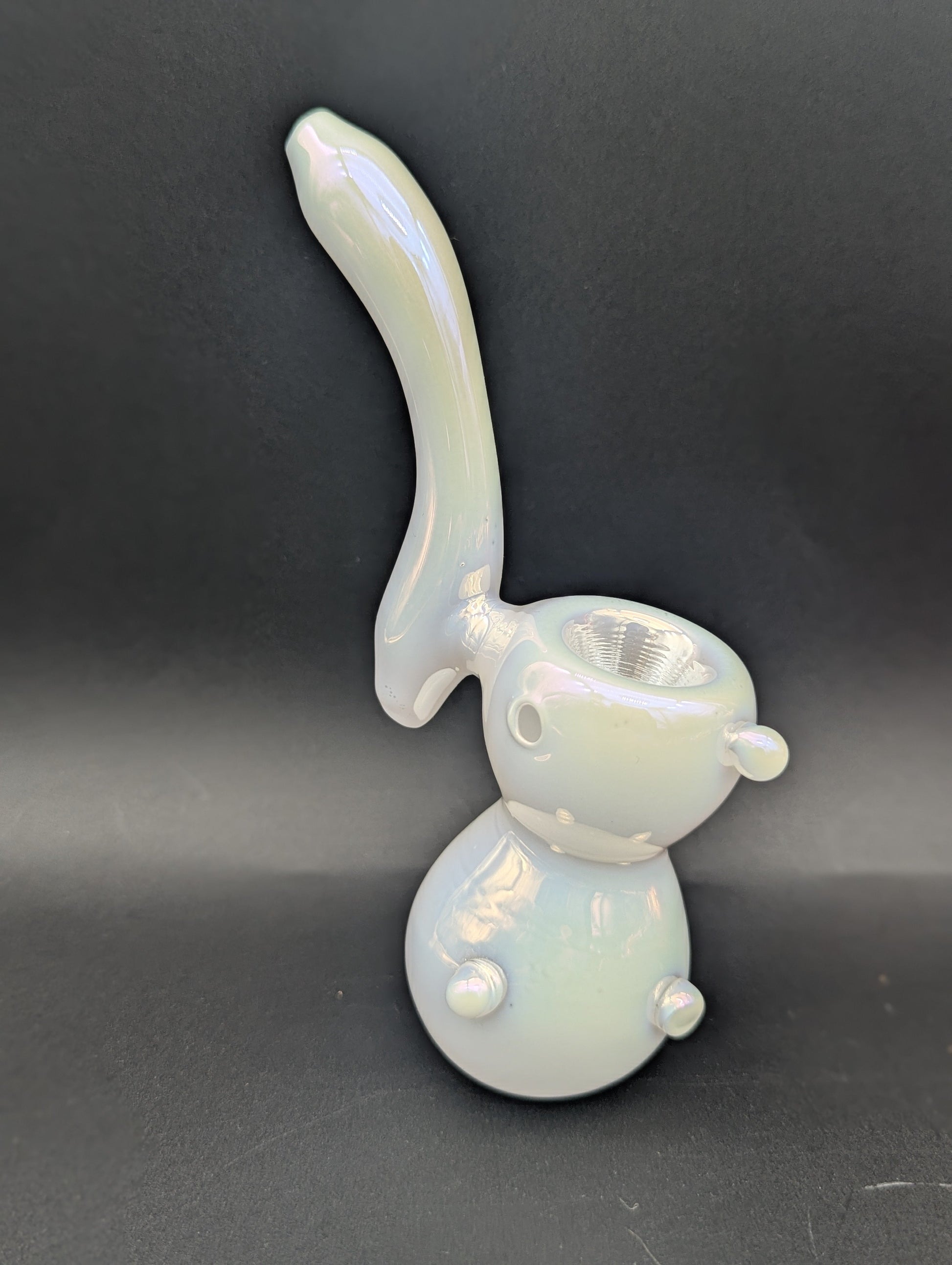 6" Iridescent Standing Bubbler-Avernic Smoke Shop