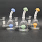 6" Mushroom Perc Bent Neck Bong