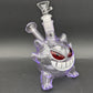 6" Purple Ghost Monster Glass Bong-Avernic Smoke Shop