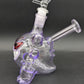 6" Purple Ghost Monster Glass Bong-Avernic Smoke Shop