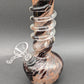 6" Spiral Frit Soft Glass Water Pipe