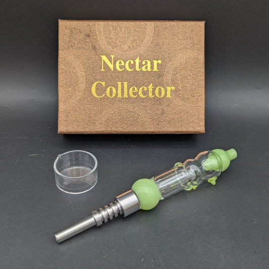 6.5" Dotted Nectar Collector Kit-Avernic Smoke Shop