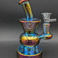6.5" Iridescent Bent Neck Mini Bong-Avernic Smoke Shop