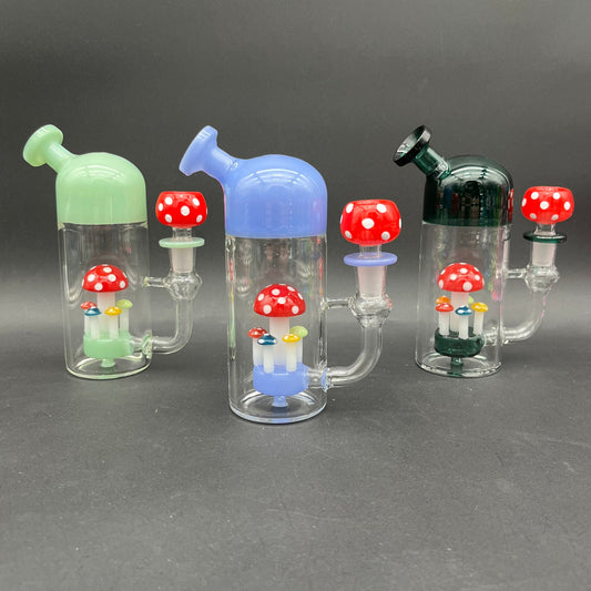 6.5" Mushroom Multi Hole Water Pipe