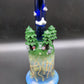 7" Forest Sky Tube Rig 10mm - Los1 Glass - Avernic Smoke Shop