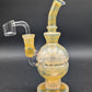 7" Fumed Glass Fab Egg Dab Rig