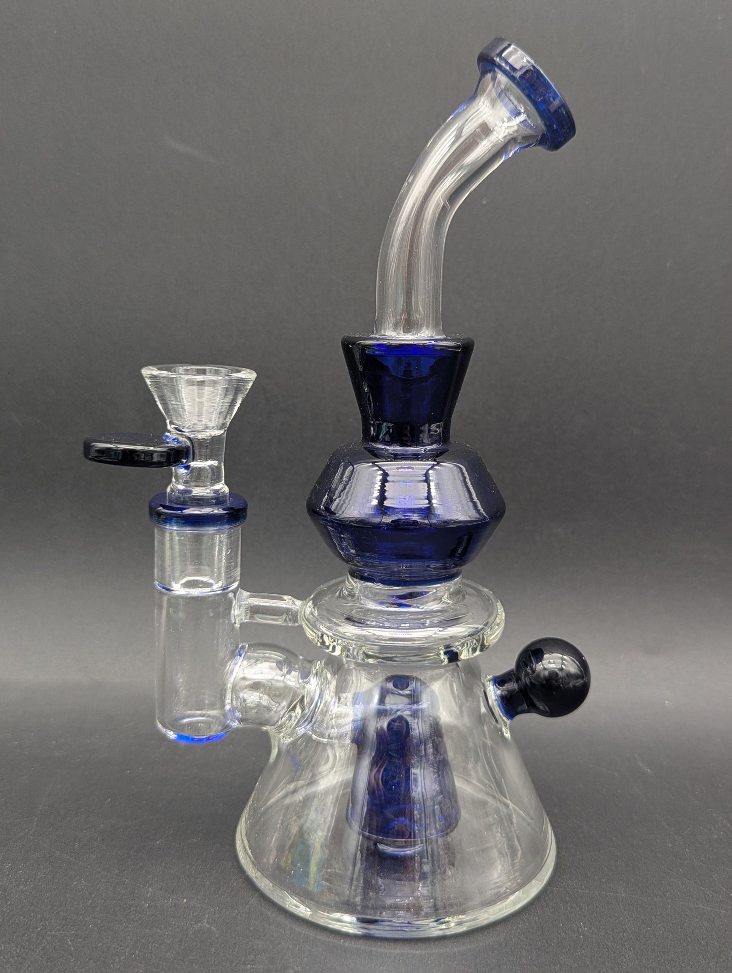 7" Multi Hole Bent Neck Water Pipe