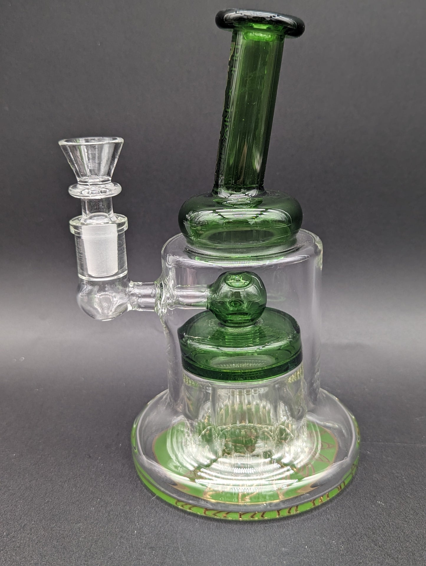 7" Phoenix Double Froth Perc Bong