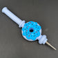 7" Silicone Donut Dab Straw-Avernic Smoke Shop