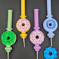 7" Silicone Donut Dab Straw-Avernic Smoke Shop