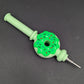 7" Silicone Donut Dab Straw-Avernic Smoke Shop