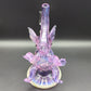 7.5" Purple Fumed Elephant Dab Rig 14mm-Avernic Smoke Shop