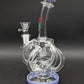 7.5" Inline Multi Tube Recycler Bong