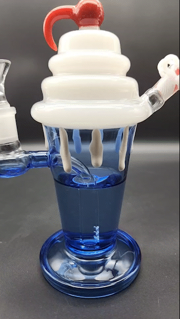 7.5" Mini Milkshake Water Pipe-Avernic Smoke Shop