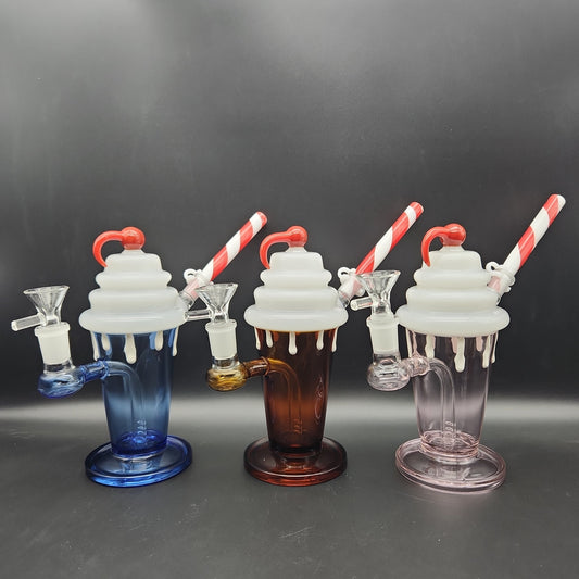 7.5" Mini Milkshake Water Pipe-Avernic Smoke Shop