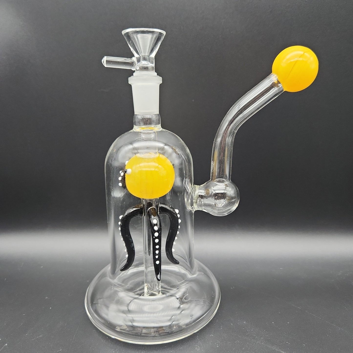 7.5" Upright Friendly Squid Bubbler-Avernic Smoke Shop
