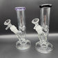 8" Classic Straight Tube Water Pipe-Avernic Smoke Shop