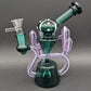 8" Double Cactus Recycler Water Pipe