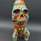 8" Radioactive Skull Rocket Bong