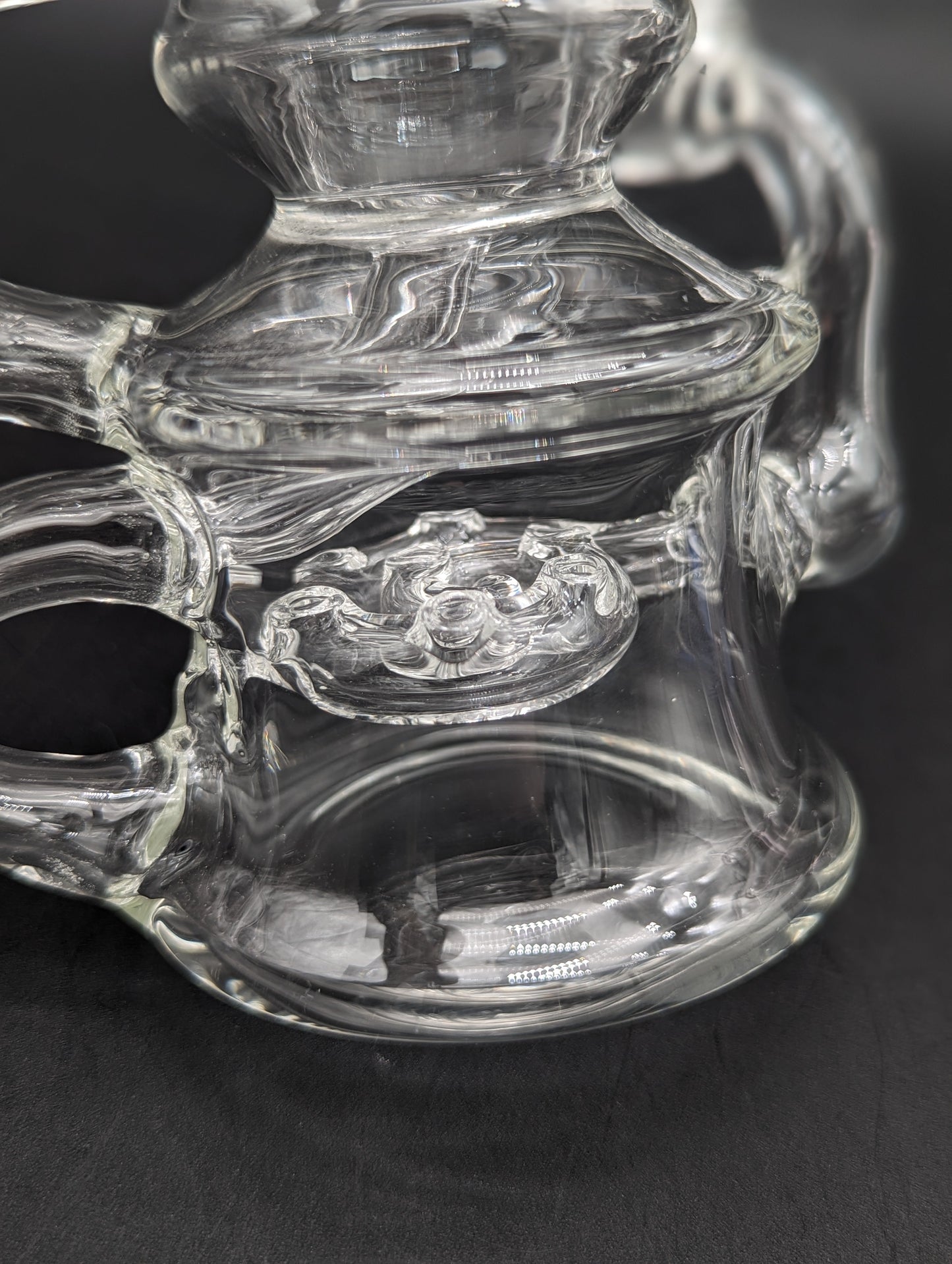 8" Tentacoil Klein Recycler Bong