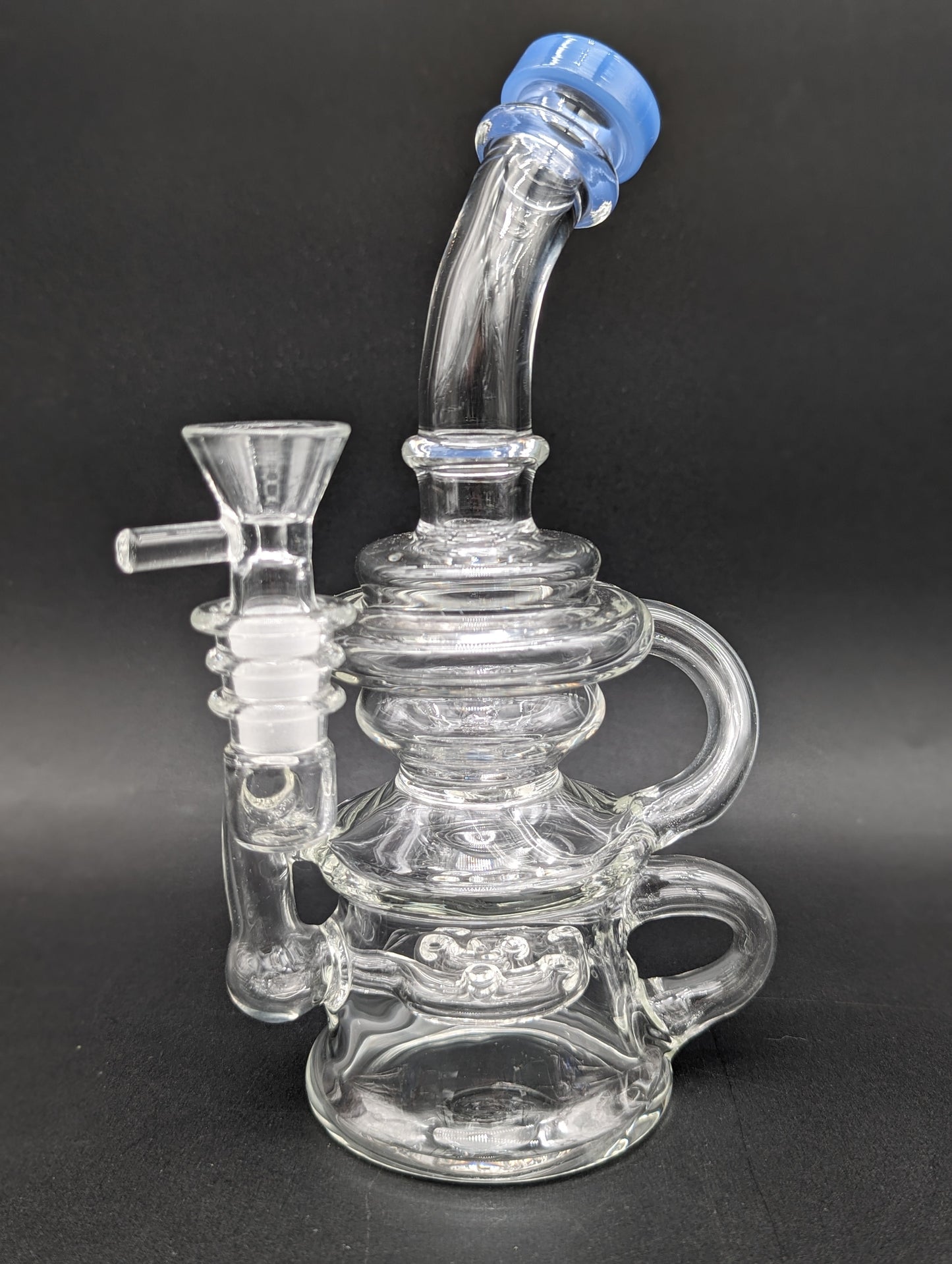 8" Tentacoil Klein Recycler Bong