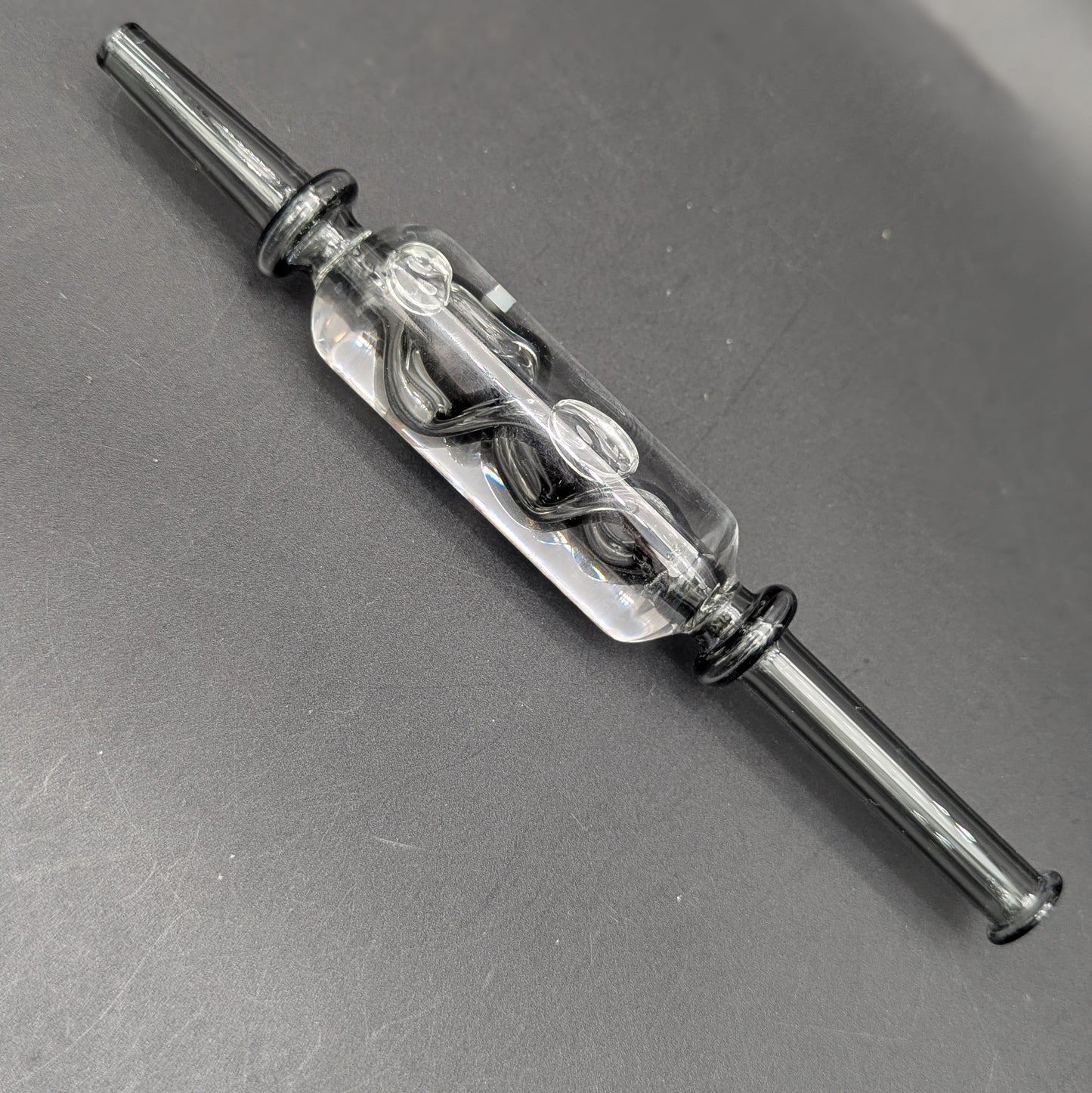 8.5" Glycerin DNA Helix Nectar Collector-Avernic Smoke Shop