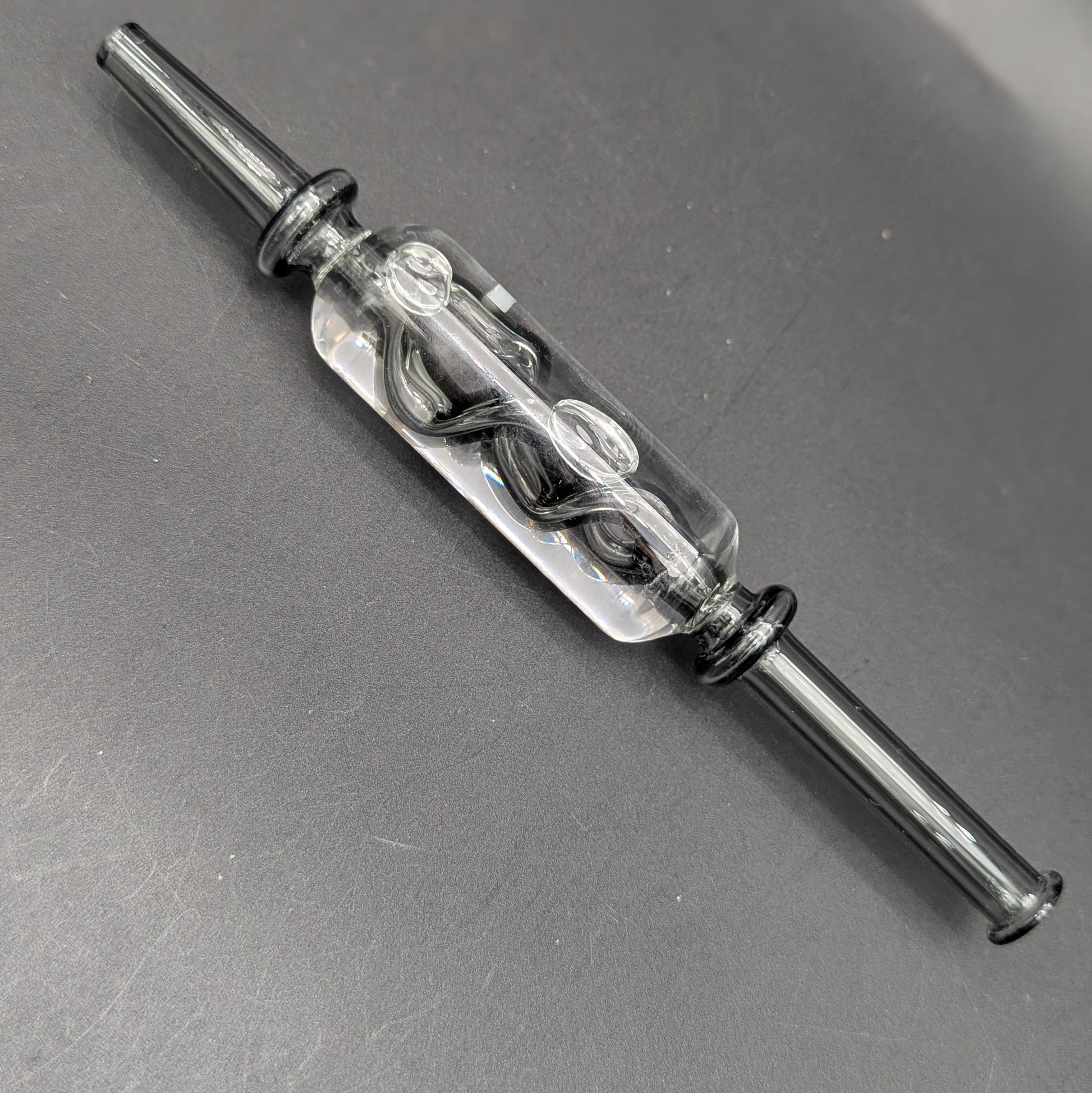 8.5" Glycerin DNA Helix Nectar Collector-Avernic Smoke Shop