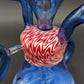 8.5" Peppermint Swirl Recycler Bong