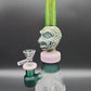 9" Aztec Face Beaker Water Pipe-Avernic Smoke Shop