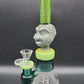 9" Aztec Face Beaker Water Pipe-Avernic Smoke Shop