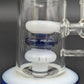 9" Bent Neck Color Accent Showerhead Bong-Avernic Smoke Shop