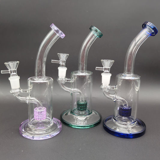 9" Mini Matrix Bent Neck Bong