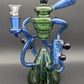 9" Multi Slit Dual Recycler Bong-Avernic Smoke Shop