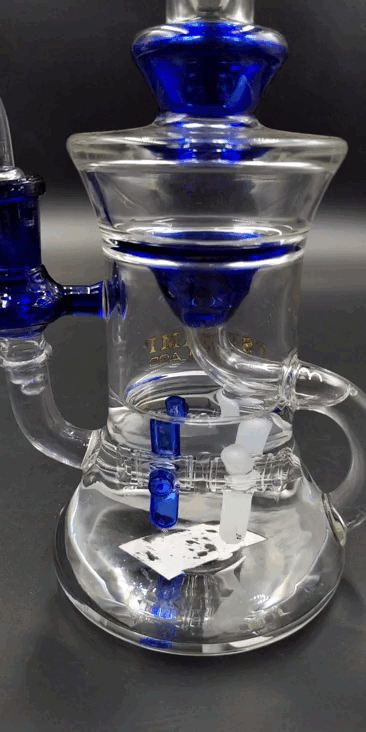 9" Tsunami Concentrate Rig Propeller Recycler - Avernic Smoke Shop
