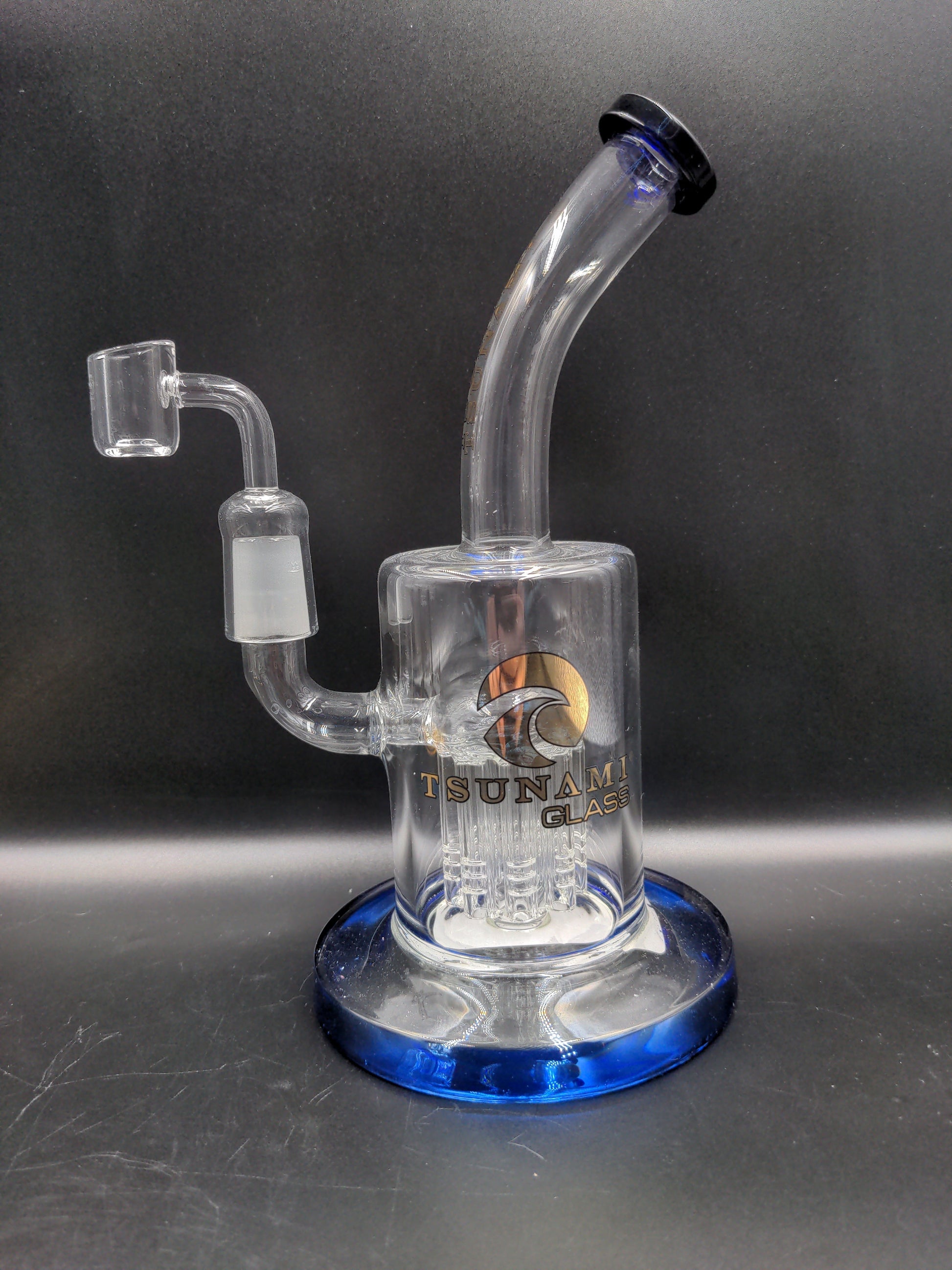 9" Tsunami Tree Perc Rig - Avernic Smoke Shop