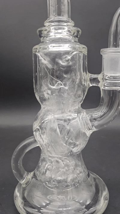 Greek Glass BTK Dab Rig-Avernic Smoke Shop