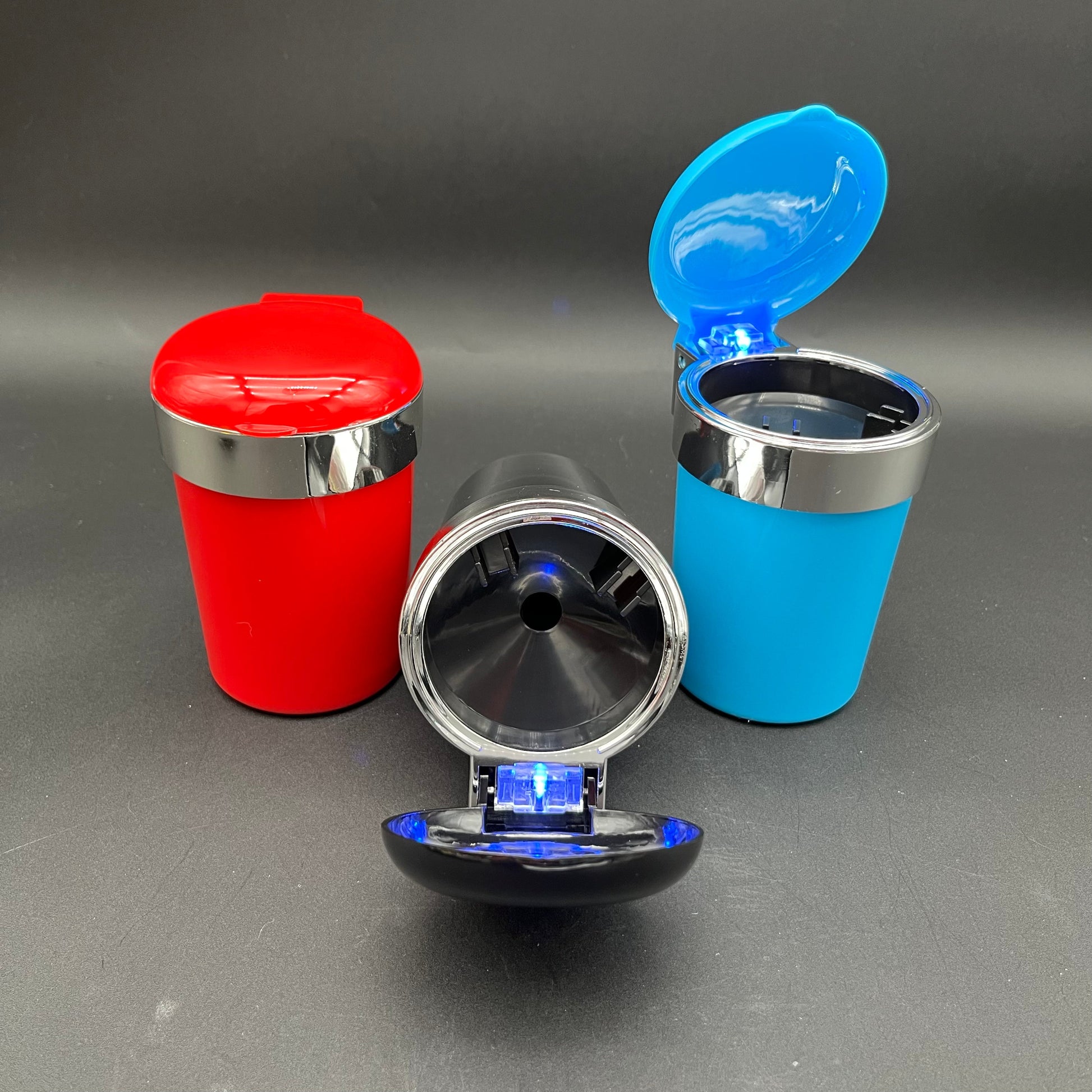 Fujima Self-Extinguishing Ashtray w/ LED Light | 4.65"-Avernic Smoke Shop