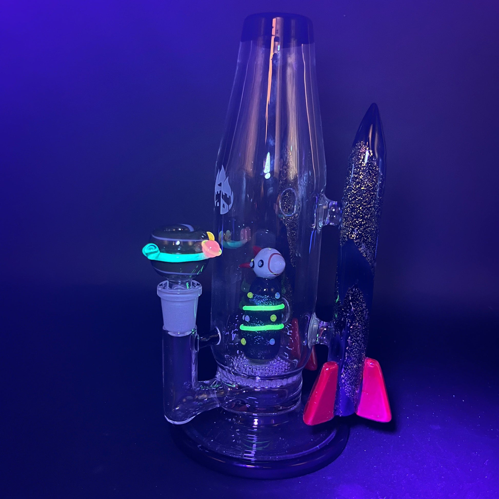 Empire Glassworks Galactic Rocket Ship Bong-Avernic Smoke Shop