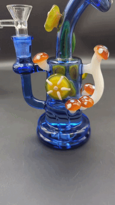 Tropical Mushroom Water Pipe-Avernic Smoke Shop