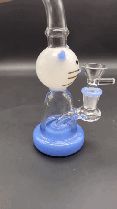 7" Hey Kitten Water Pipe-Avernic Smoke Shop