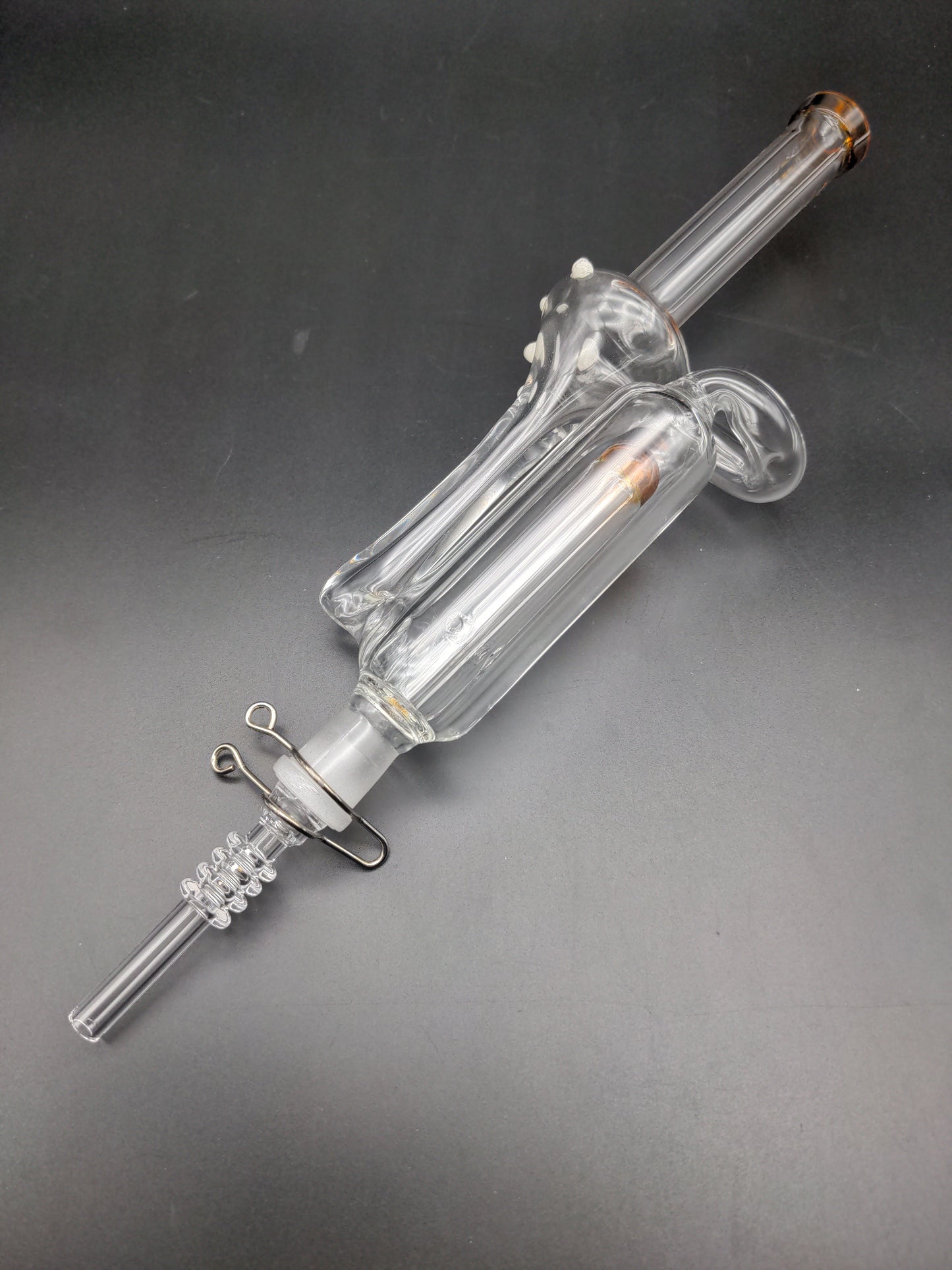 Aero Recycler Quartz Tip Vapor Straw w/ Clip | 11.5"-Avernic Smoke Shop