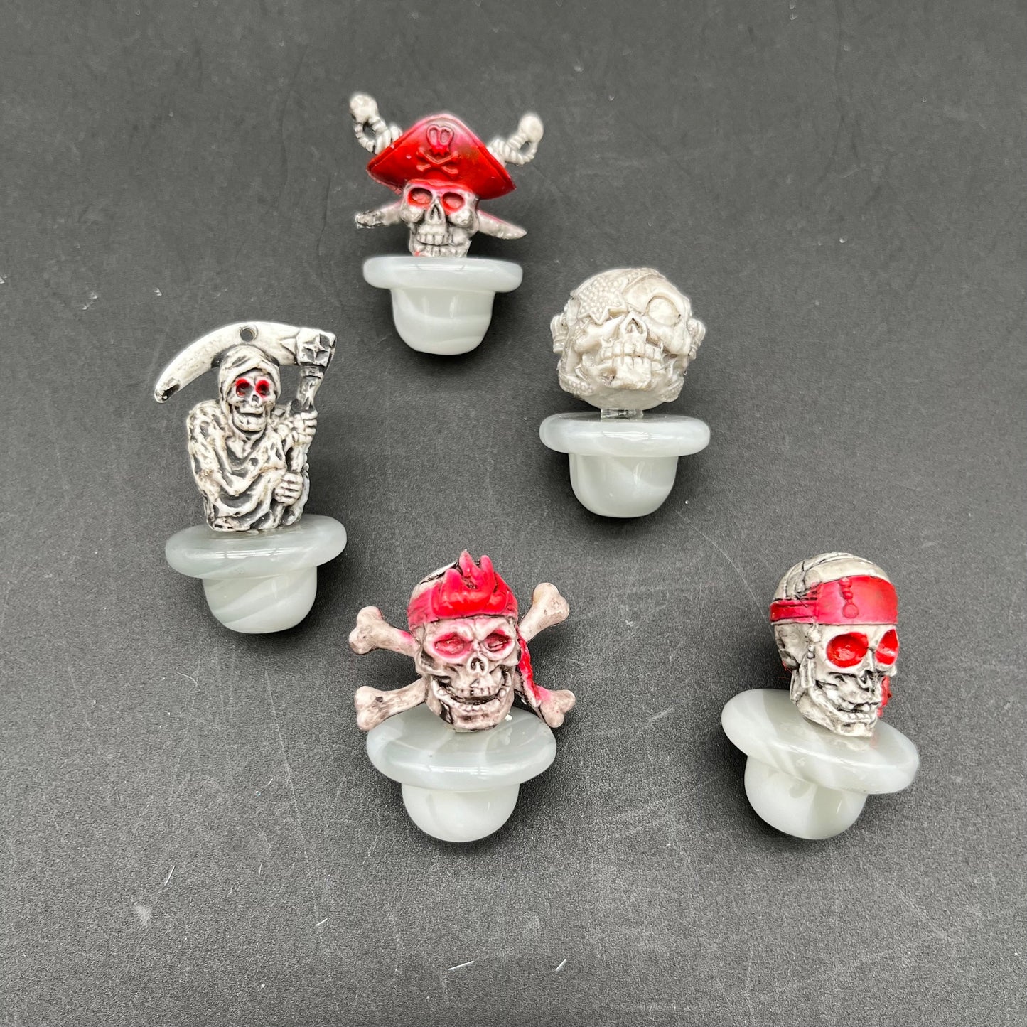 Assorted Skull Carb Cap-Avernic Smoke Shop