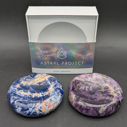 Astral Project - Gemstone Halo Ashtrays