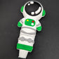 Astronaut Silicone Pipe w/ Glass Screen