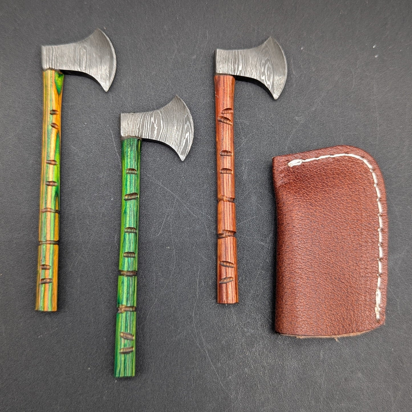 Axe Damascus Steel Dab Tool 3.5"-Avernic Smoke Shop