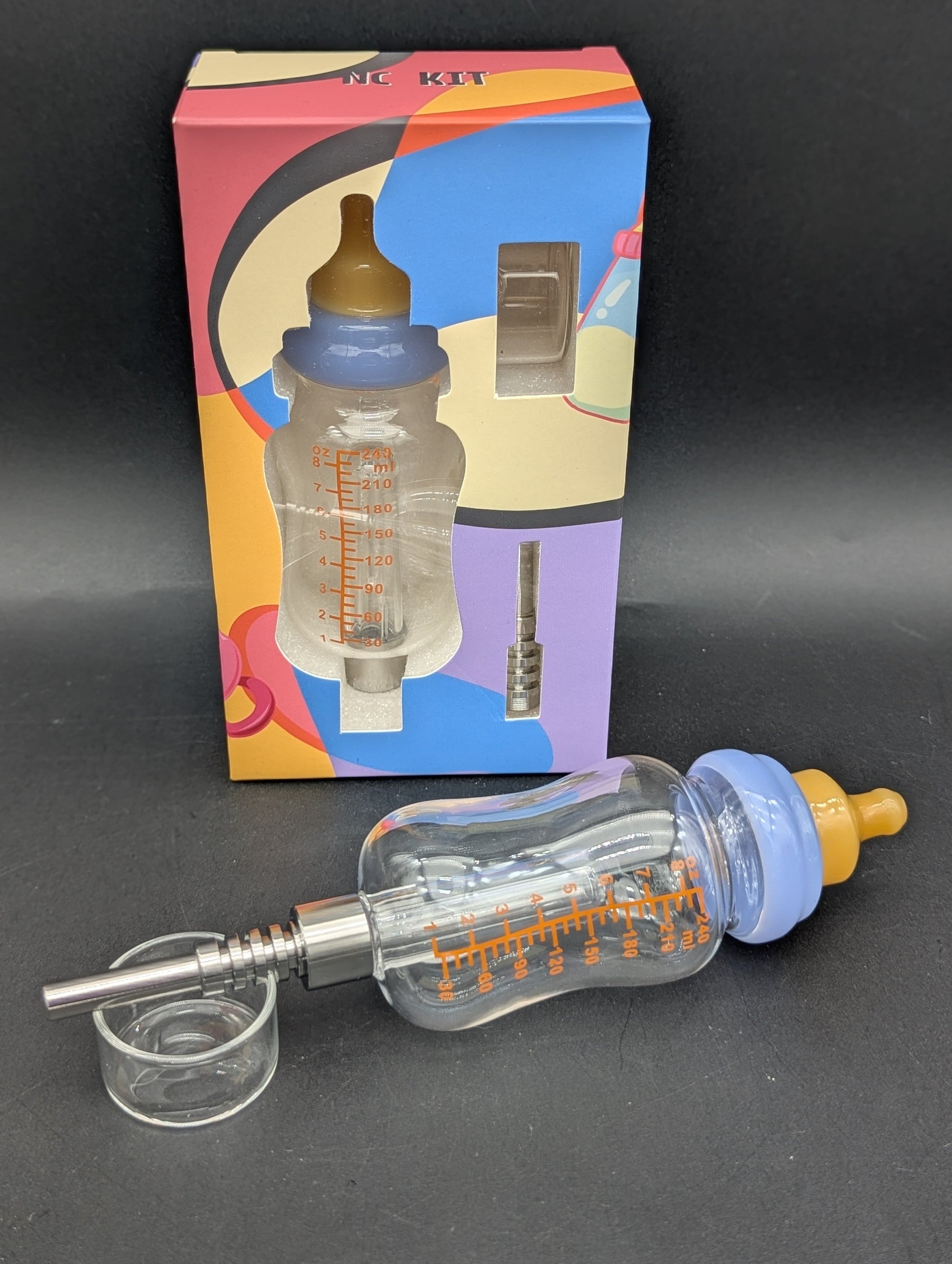 Baby Bottle Glass Nectar Collector-Avernic Smoke Shop