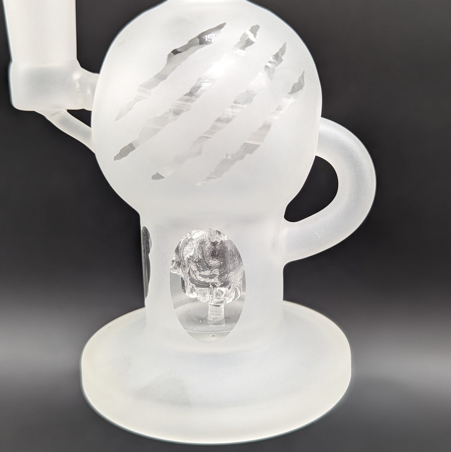 Bear Quartz Sandblasted Sphere Dab Rig Set-Avernic Smoke Shop