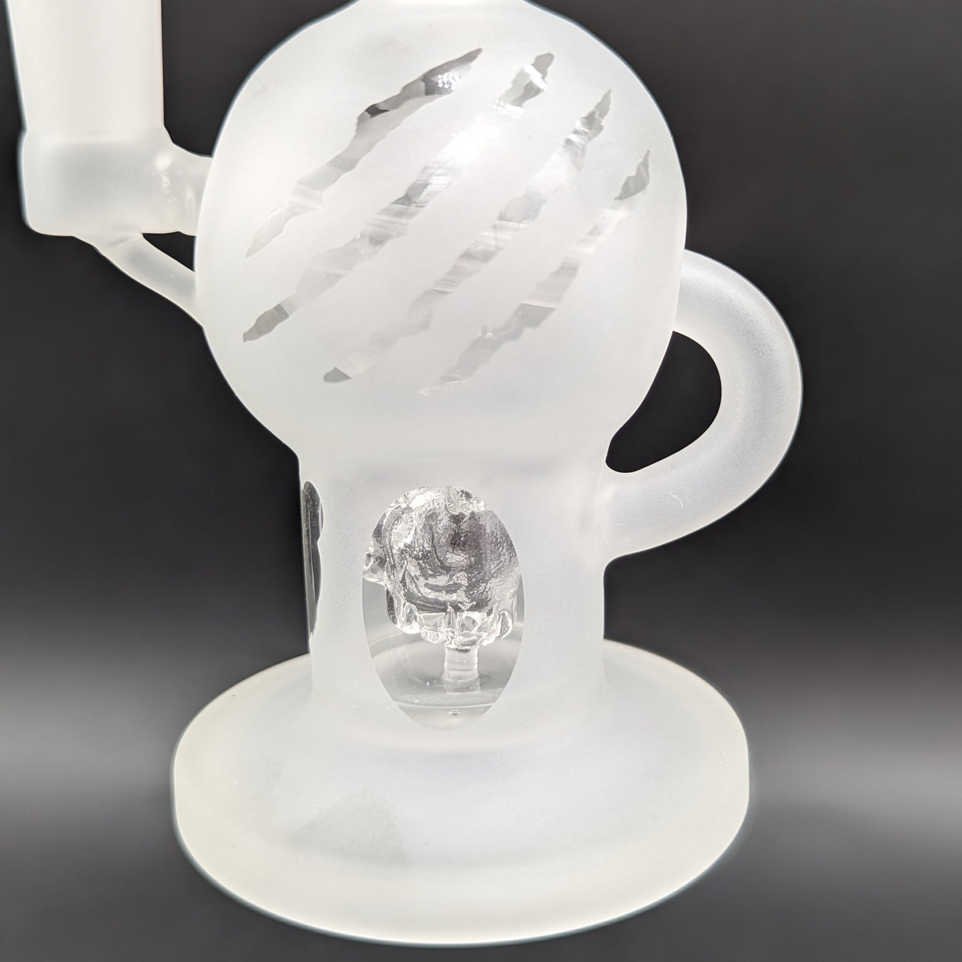 Bear Quartz Sandblasted Sphere Dab Rig Set-Avernic Smoke Shop