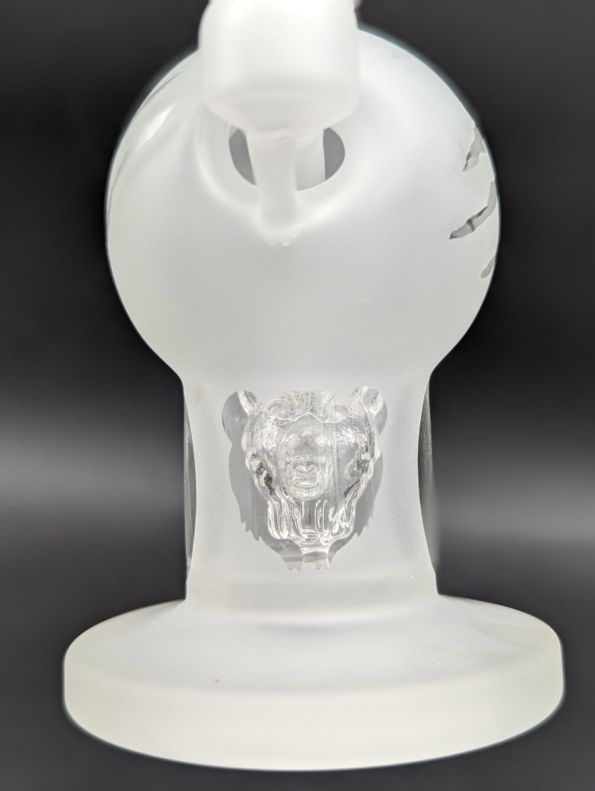 Bear Quartz Sandblasted Sphere Dab Rig Set-Avernic Smoke Shop