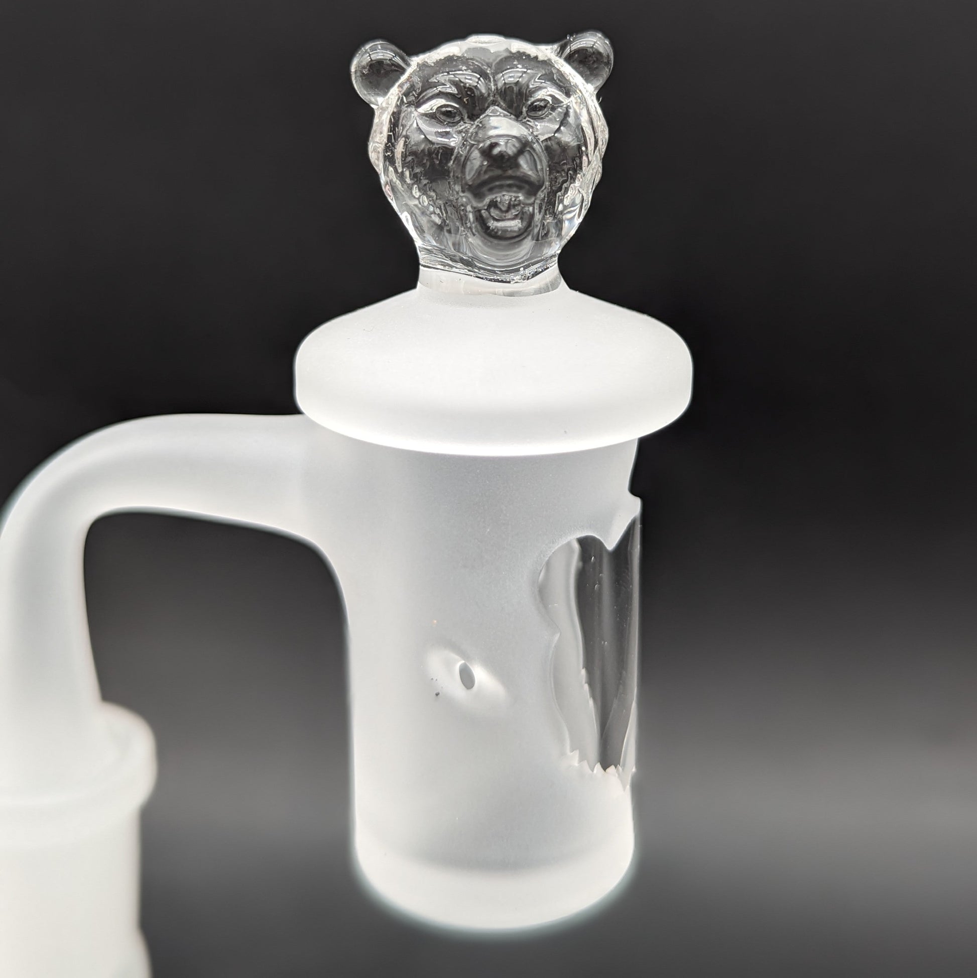 Bear Quartz Sandblasted Sphere Dab Rig Set-Avernic Smoke Shop